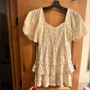 Eyelet Mini Dress size S